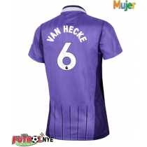 Camiseta Tottenham Hotspur Jan Paul van Hecke #6 Tercera Equipación para mujer 2026-27 manga corta